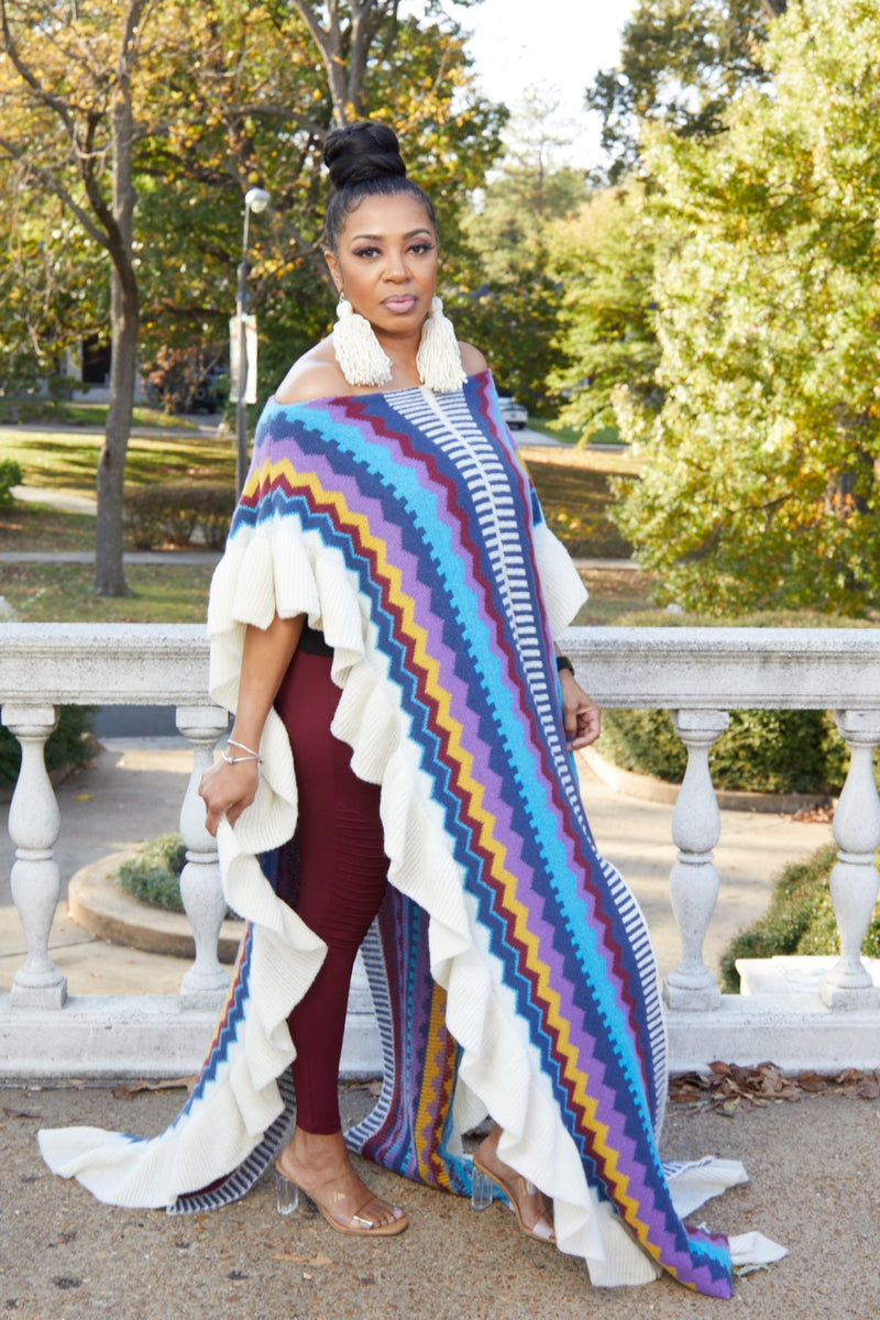 Ruffle Sweater Dress – MiMi-Michelle Boutique
