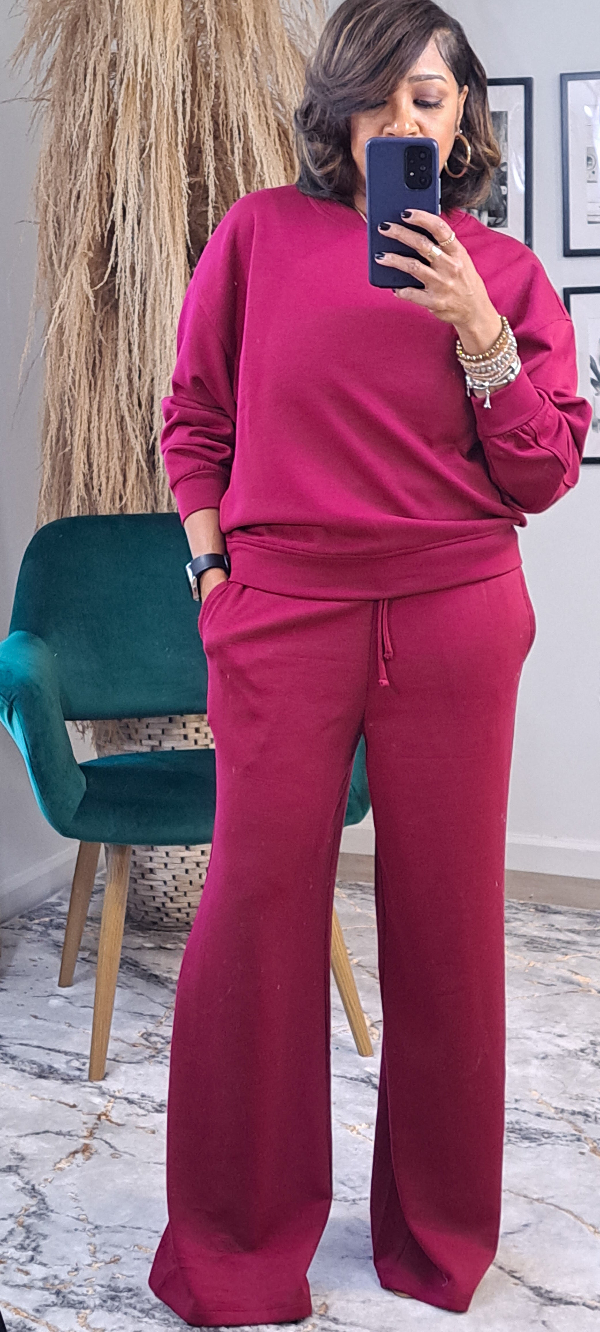 Cabernet 2pc Relaxed Fit Set
